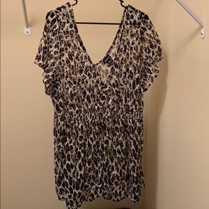 Torrid Leopard Blouse